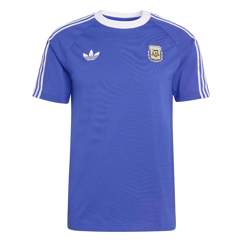 T-shirt adidas Originals bleu pour homme, équipe nationale d'Argentine