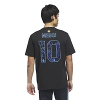 Maillot extérieur noir adidas Lionel Messi, équipe nationale d'Argentine 2026, pour homme, avec nom et numéro à crochet.
