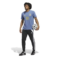 Men's adidas Lionel Messi Blue Argentina National Team Name & Number T-Shirt