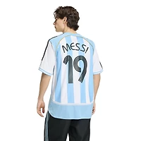 Maillot domicile blanc adidas Lionel Messi, équipe nationale d'Argentine, édition 2006