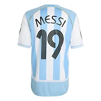 Men's adidas Lionel Messi White Argentina National Team 2006 Bringback  Home Jersey