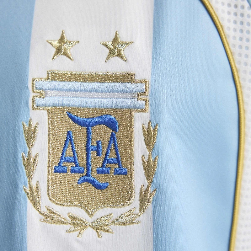 Maillot domicile blanc adidas Lionel Messi, équipe nationale d'Argentine, édition 2006