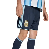Short réplique adidas bleu marine de l'équipe nationale argentine 2026 pour homme