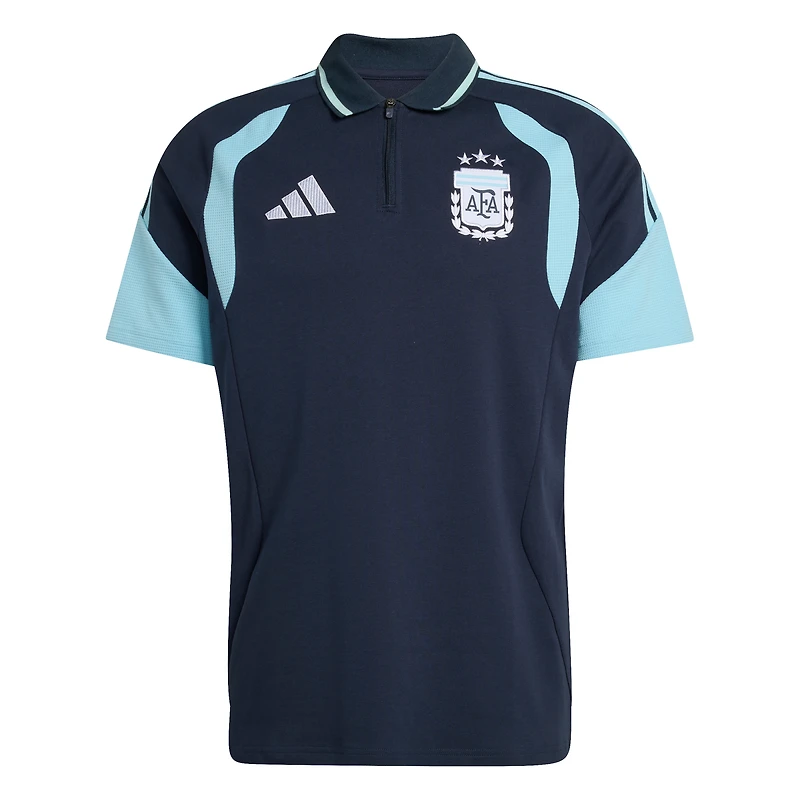 Men's adidas Navy Argentina National Team 2026 Tiro Training Polo
