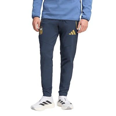 Pantalon de voyage adidas Tiro bleu marine pour homme, équipe nationale d'Argentine 2026