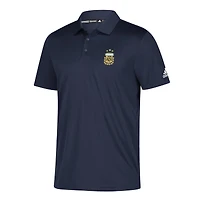Men's adidas Navy Argentina National Team Grind climalite Polo