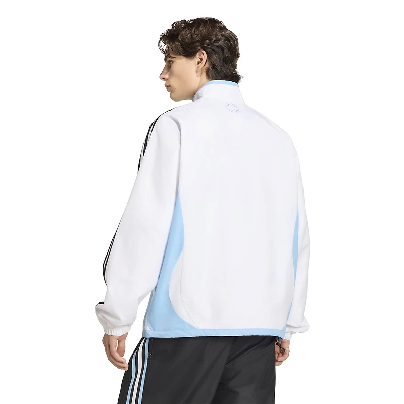 Men's adidas White Argentina National Team 2006 Bringback Full-Zip Track Top