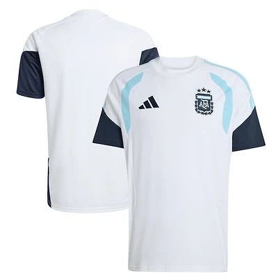 Maillot d'entraînement extérieur blanc adidas pour homme, équipe nationale d'Argentine 2026