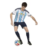 Maillot domicile authentique adidas blanc de l'équipe nationale d'Argentine 2026 pour homme