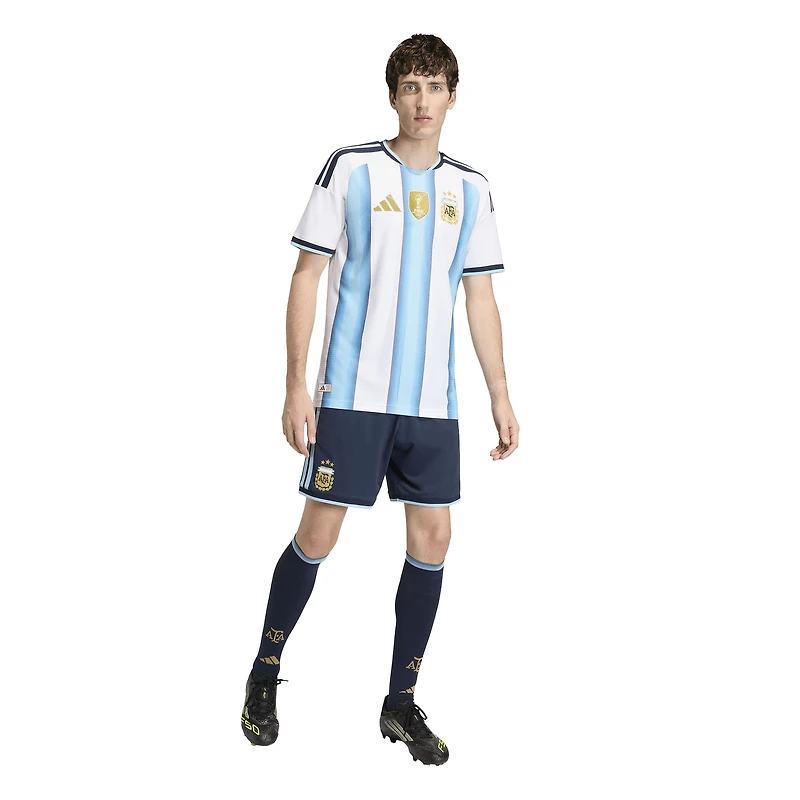 Men's adidas  White Argentina National Team 2026 Home On-Field Authentic Jersey