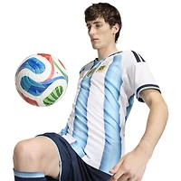 Maillot domicile authentique adidas blanc de l'équipe nationale d'Argentine 2026 pour homme
