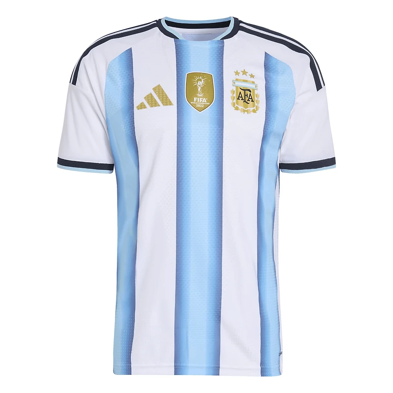 Men's adidas White Argentina National Team 2026 Home On-Field Authentic Jersey