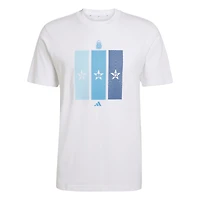 Men's adidas  White Argentina National Team FIFA x World Cup 2022 Winners Home T-Shirt