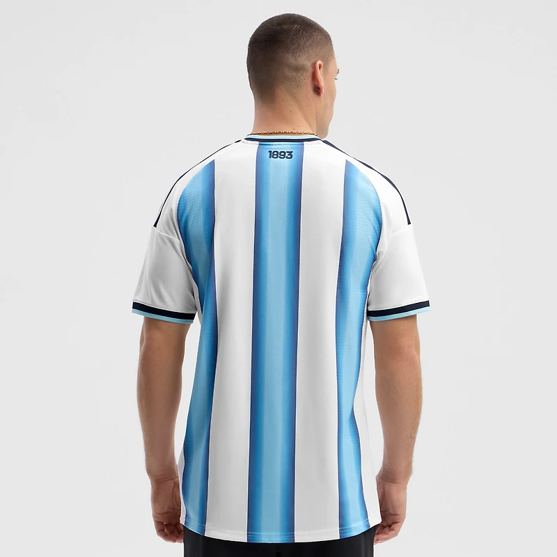 Men's adidas White Argentina National Team FIFA x World Cup 2026 Home On Field Authentic Jersey