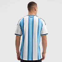 Men's adidas White Argentina National Team FIFA x World Cup 2026 Home On Field Authentic Jersey