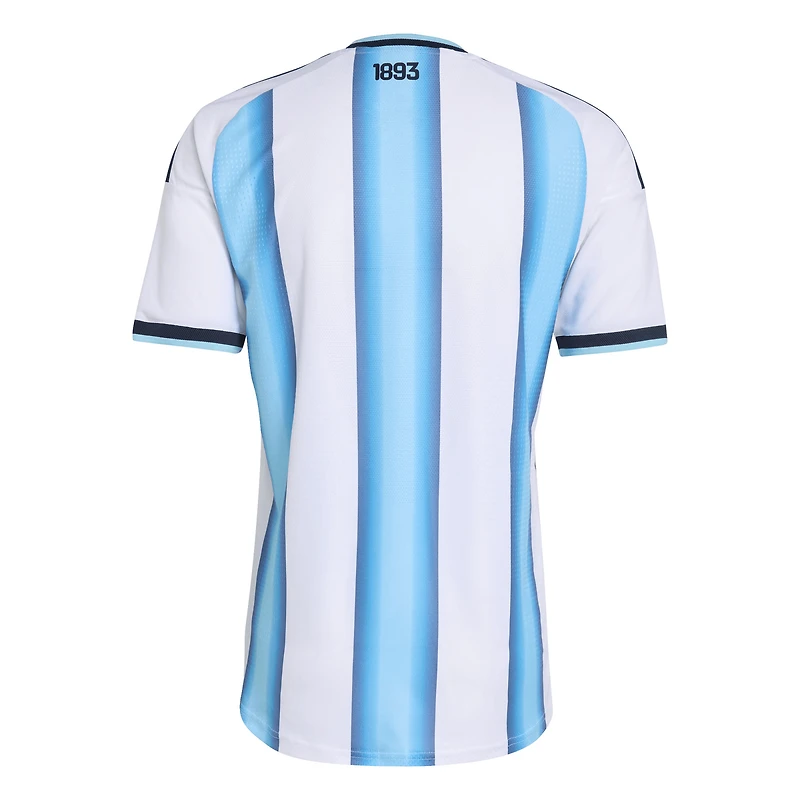 Men's adidas White Argentina National Team FIFA x World Cup 2026 Home On Field Authentic Jersey