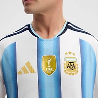 Men's adidas White Argentina National Team FIFA x World Cup 2026 Home On Field Authentic Jersey