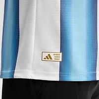Men's adidas White Argentina National Team FIFA x World Cup 2026 Home On Field Authentic Jersey