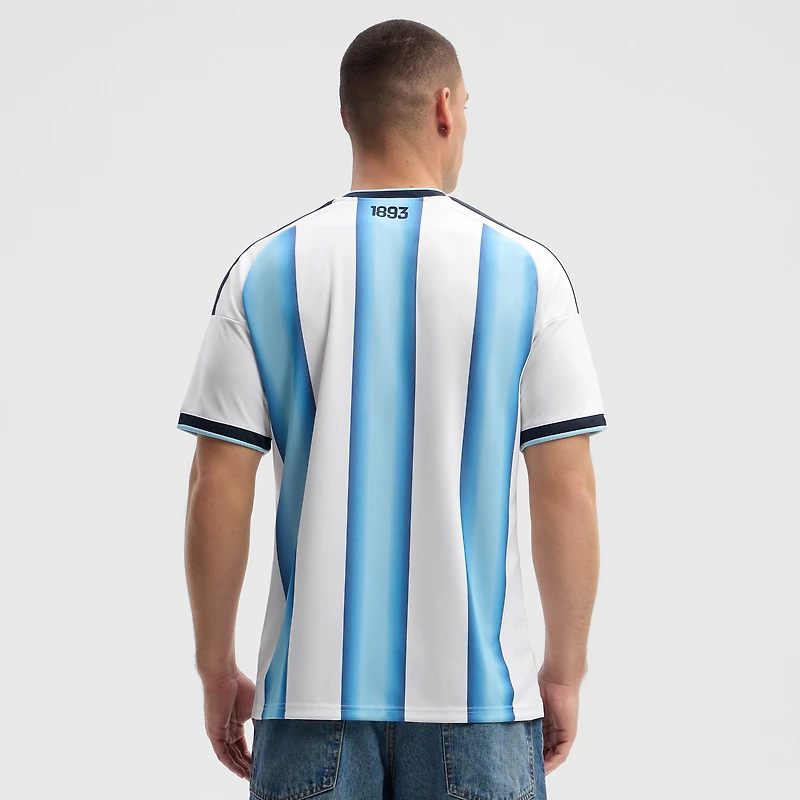 Men's adidas White Argentina National Team FIFA x World Cup 2026 Home Replica Jersey