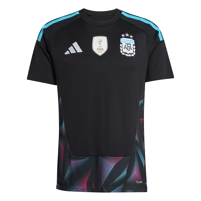 Men's Argentina National Team adidas Black FIFA x World Cup 2026 Goalkeeper Replica Jersey
