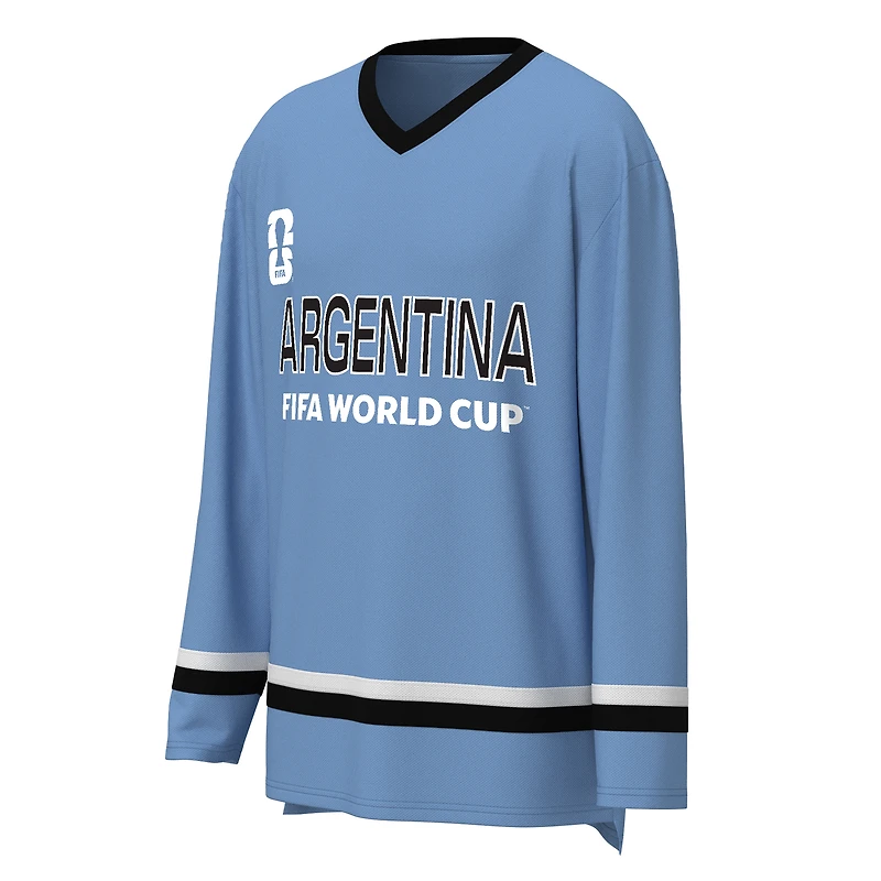 Men's Outerstuff Blue FIFA World Cup 2026 Argentina Hockey Jersey