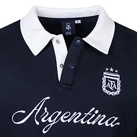 Men's Sport Design Sweden  Navy Argentina National Team Classic Rugger Sweatshirt