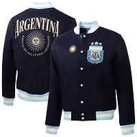 Men's Sport Design Sweden  Navy Argentina National Team Legends Full-Snap Varsity Jacket