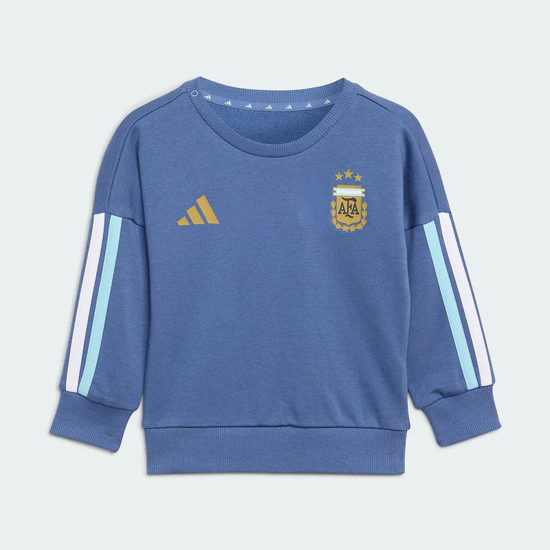 Ensemble de jogging adidas Alphaskin bleu pour tout-petit, équipe nationale d'Argentine, FIFA x Coupe du Monde