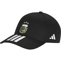 Unisex adidas  Black Argentina National Team   Team Baseball Adjustable Hat