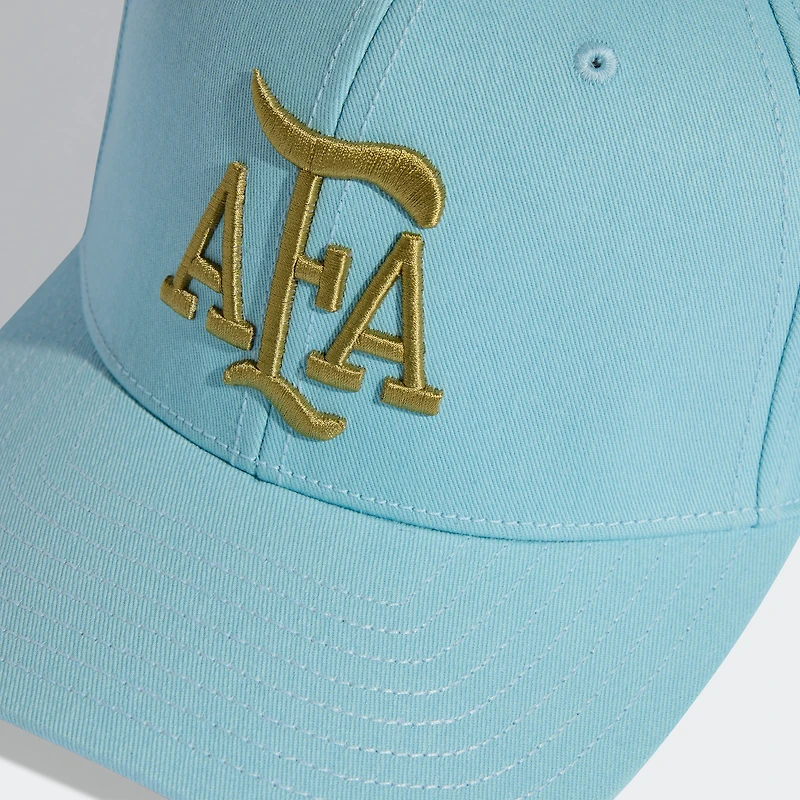 Casquette unisexe adidas blanche de l'équipe nationale d'Argentine