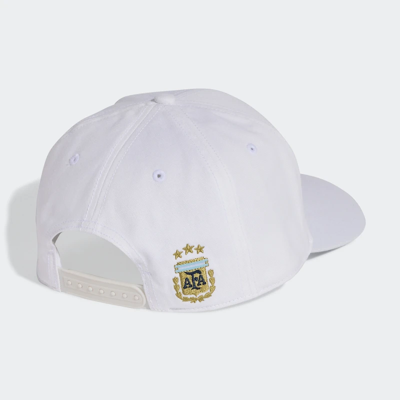 Casquette unisexe adidas blanche de l'équipe nationale d'Argentine FIFA x Coupe du Monde