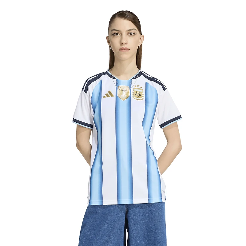 Maillot réplique domicile blanc adidas de l'équipe nationale d'Argentine pour femmes (2026)