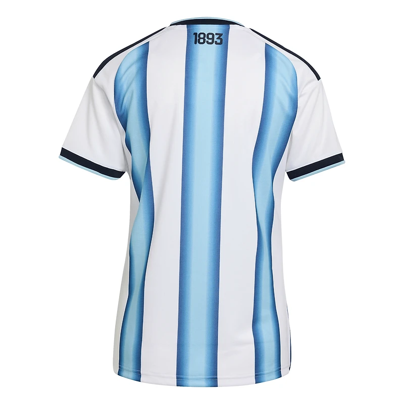 Women's adidas  White Argentina National Team FIFA x World Cup 2026 Home Replica Jersey