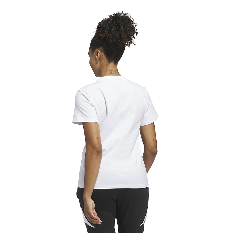 Women's adidas White Argentina National Team Jersey Hook T-Shirt