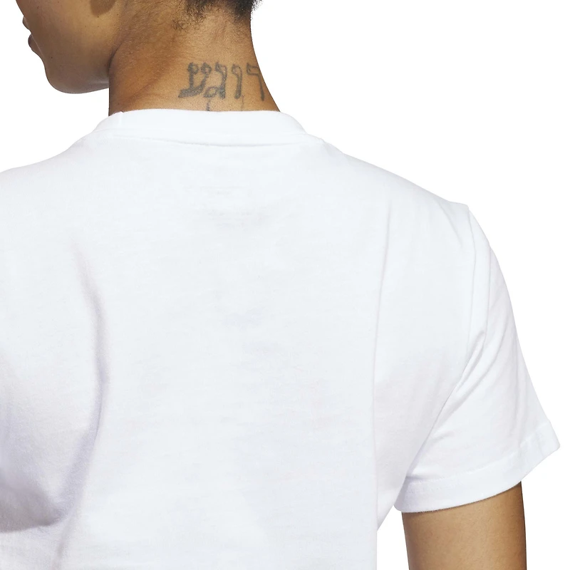 Women's adidas White Argentina National Team Jersey Hook T-Shirt