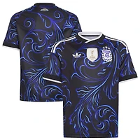 Youth adidas  Black Argentina National Team 2026 Away Replica Jersey