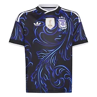 Youth adidas  Black Argentina National Team 2026 Away Replica Jersey