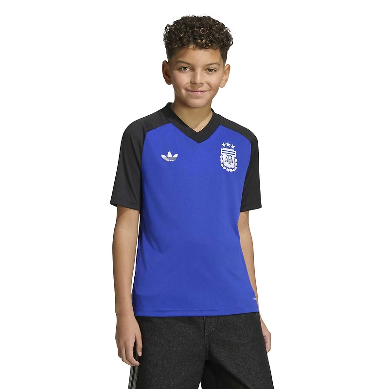 Youth adidas Blue Argentina National Team 2026 Pre-Match Top