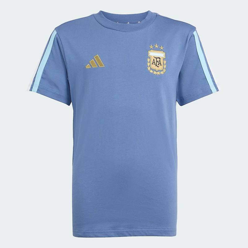 Youth adidas  Blue Argentina National Team Alphaskin T-Shirt