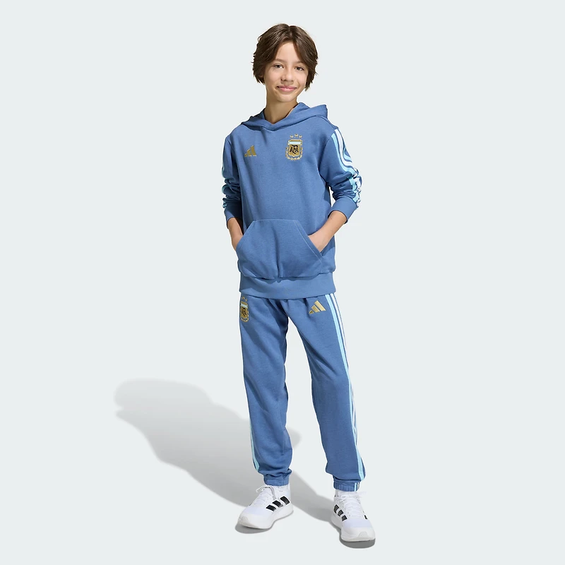 Pantalon adidas Alphaskin bleu pour enfant, équipe nationale d'Argentine, FIFA x Coupe du Monde