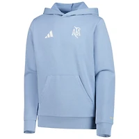 Sweat à capuche adidas bleu clair ADN 50e anniversaire de l'équipe nationale argentine pour jeunes