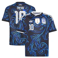 Maillot réplique extérieur noir de Lionel Messi, équipe nationale d'Argentine, 2026, pour jeunes, adidas