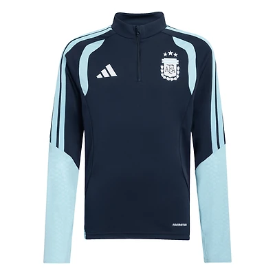 Youth adidas  Navy Argentina National Team 2026 Home Tiro Training Top