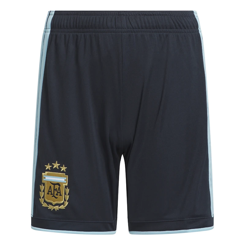 Short réplique adidas bleu marine de l'équipe nationale d'Argentine FIFA x Coupe du Monde pour jeunes