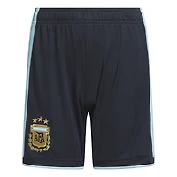 Short réplique adidas bleu marine de l'équipe nationale d'Argentine FIFA x Coupe du Monde pour jeunes