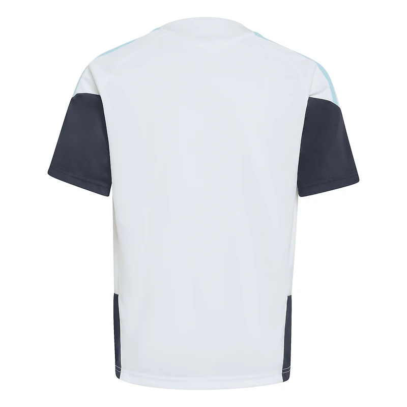 Youth adidas  White Argentina National Team 2026 Away Tiro Training Jersey