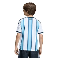 Youth adidas  White Argentina National Team 2026 Home Replica Jersey