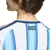 Youth adidas  White Argentina National Team 2026 Home Replica Jersey