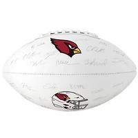 Ballon de football à signature autographe des Cardinals de l'Arizona