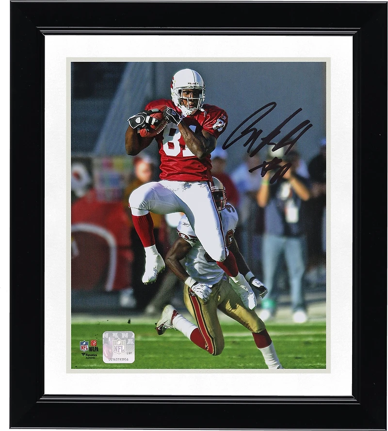 Anquan Boldin Arizona Cardinals Autographed 8" x 10" Jump Catch Vertical Photograph